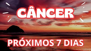 Câncer ♋️ Próximos 7 dias  Realização de um sonho cancer signodecancer [upl. by Eerual]