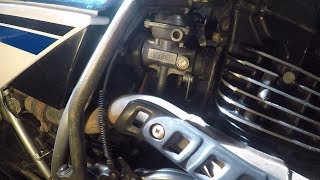 Yamaha XT350 YDIS Carburetor Cleaning [upl. by Katleen]