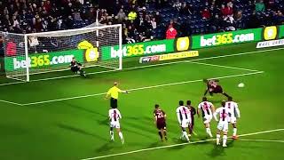 Bersant Celina Failed Try PANENKA Swansea West Brom [upl. by Ydnab144]