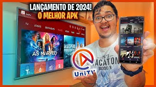 NOVO O MELHOR APLICATIVO DO MUNDO DE 2024 INSTALE APK em TODAS TV SMART ANDROID STICK FIRE TV BOX [upl. by Lancey]