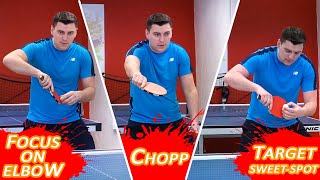 Master DIFFERENT ways to SPIN amp USE the BACKHAND SERVE  TABLE TENNIS  PING PONG  Beginner Serve [upl. by Slaughter977]