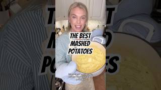 THE BEST MASHED POTATOES FOR THANKSGIVING 🥔🦃 mashedpotatorecipe thanksgiving thanksgivingdinner [upl. by Dorette]