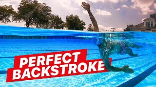 How to Swim Backstroke with Perfect Technique [upl. by Johnette]