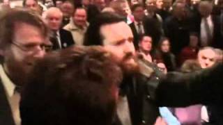 Man gives tirade to Enda Kenny at meeting in Leitrim [upl. by Tseng598]