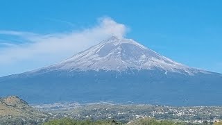 Actividad Volcán Popocatépetl está en vivo [upl. by Zonnya]