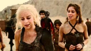 Trone de Fer  Ep201  Extrait 1 quotDaenerys with Drogonquot Saison 2 [upl. by Ahsar]