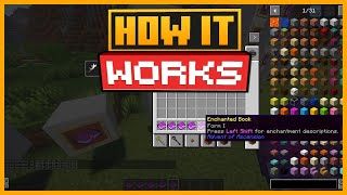 🟨 HOW ENCHANTMENT WORKS FORM MOD ADVENT OF ASCENSION  MINECRAFT [upl. by Mulloy]