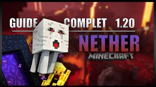 Le guide ULTIME sur le NETHER en 120 sur Minecraft en SURVIE  Biomes Monstres Netherite [upl. by Nirda]