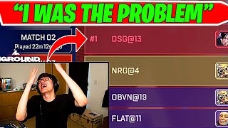 iiTzTimmy Reacts To DSG Getting 1 in Scrims After He Left❗ Apex Legends [upl. by Vitkun]