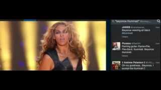 Beyonce vs Beyonce Illuminati at the Super Bowl [upl. by Carlile]