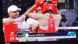 Jeux Olympiques de Paris 🇫🇷 2024Femmes 66 Kilos ALGÉRIE IMANE KHELIF HONGRIE [upl. by Luke]