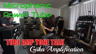 Microphonic Tubes  Bob Gjika Guitar Amp Tone Talk  How to Identify amp Find Microphonic Power Tubes [upl. by Rehptosirhc]