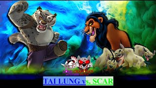 A Multiverse Battle 16 Tai Lung vs Scar 4K [upl. by Erdua295]