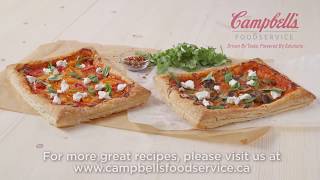 Savoury Puff Pastry Pizza [upl. by Minni]