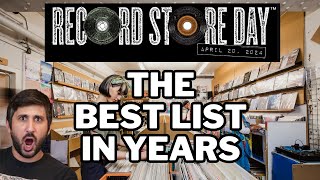 Record Store Day 2024  The BEST List In Years [upl. by Aihsemek267]