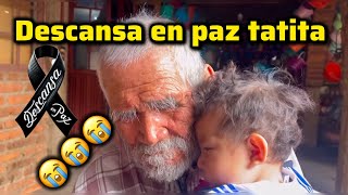 ÚLTIMOS MOMENTOS CON MI TATA 🥺🥹😭😭 DESCANSA EN PAZ ABUELITO [upl. by Eiggem]