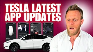 Tesla releases new app updates for Tesla EV and Tesla Powerwall owners [upl. by Shina540]