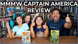 Mighty Marvel Masterworks Captain America Vol 1 The Sentinel of Liberty  Family Comic Review [upl. by Melitta535]