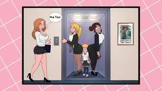 Elevator WARNING 🆘😋  Comic Dub [upl. by Ainesey323]