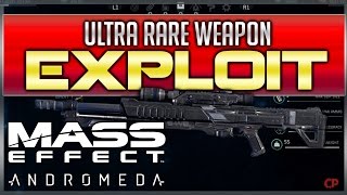 Mass Effect Andromeda  Ultra Rare Weapons Exploit  Credits and Resource Cheat  Level 2 Character [upl. by Thetisa]