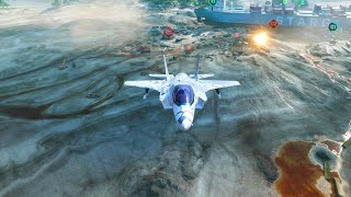 F35E Jet Gameplay  Battlefield 2042 Jet gameplay 4K Grpahics 380 [upl. by Noelani]