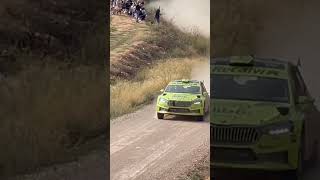 Rally RACC Catalunya Cohete Suarez Flat Out [upl. by Nnyroc501]