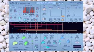 Madrona Labs AALTO AALTOSPHERE Soundset Presets Walkthrough [upl. by Ainnek994]