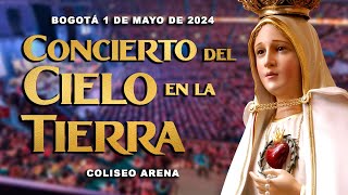 Concierto de los Caballeros de la Virgen en el Movistar Arena 🎺 Uniendo el Cielo y la Tierra [upl. by Annahvas516]