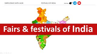 Complete Fairs and Festivals of India I SSC CGL I Static GK I SImplicrack [upl. by Dric]