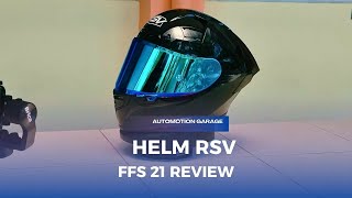 RSV FFS 21 HELM REVIEW DI ERA NJS JITSU LOKAL INDONESIA [upl. by Alimaj206]