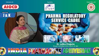 Pharma Regulatory Service Cadre for Viksit Bharat2047 II Dr Lotika Khajuria [upl. by Itnaihc116]