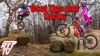 RYP TV Oset Electric Trials Tips Tricks and Fun with Pat and Hannah Smage [upl. by Kalin765]