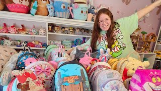 My Loungefly mini backpack Collection and Her Universe collection [upl. by Akenot]