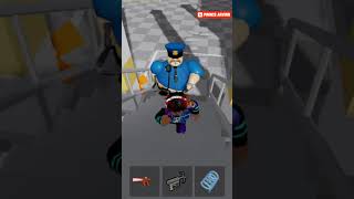 BARRYS PRISON RUN BUT ON A BIKE OBBY roblox scarryobby obby ytshorts [upl. by Kcirad]