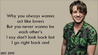 Charlie Puth  Light Switch lyrics [upl. by Bazil986]