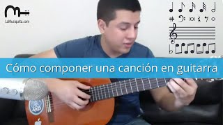 Como componer una canción en Guitarra por Luis Alonzo [upl. by Odrick781]