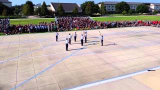 338th TRS Keesler AFB Freestyle Drill Competition [upl. by Sivar]