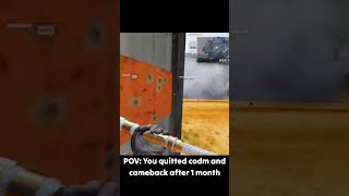 POV you quitted codm for 1 month and cameback [upl. by Nivrad897]