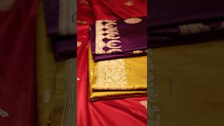 Pure handloom mashru silk sarees from Druthi Sarees [upl. by Ahsyle]