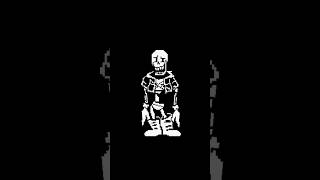 DisbeliefPapyrus Cutscene Sneak peak  UndertaleLast corridor [upl. by Terr735]