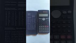 How To Find Values Of Scientific Constants Using Calculator fx991MS [upl. by Accire]