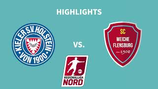 20 Spieltag Regionalliga Nord 2324  Holstein Kiel II  SC Weiche Flensburg 08  Highlights [upl. by Erehs]