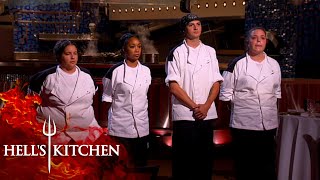 Gordon Ramsay Decides Who To Eliminate  Hells Kitchen [upl. by Hannis]