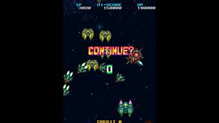 Truxton II Arcade Game Over Screen [upl. by Carlye523]