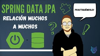 14 Spring Data JPA  Relaciones entre entidades ManyToMany [upl. by Yrem]