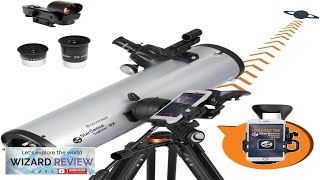 CELESTRON StarSense Explorer DX 130AZ Smartphone AppEnabled Telescope – Works Review [upl. by Orvas]