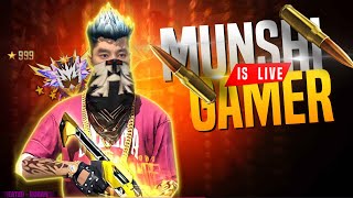 Tournamentzz ❓ BooyaH Streak Challenge 🚀 Munshi Live 👽 freefire live munshigamer [upl. by Queridas]