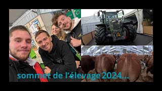 Sommet de l’élevage 2024 avec germain et Bastien GoPro [upl. by Rosy]