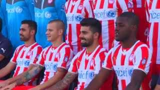 ΠΑΕ Ολυμπιακός Φωτογράφιση ομάδας 2013  2014  Olympiacos FC Team Photoshoot 2013  2014 [upl. by Gnihc]