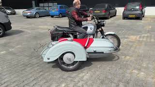 BMW R755 with Steib sidecar 1972 for sale [upl. by Naletak]